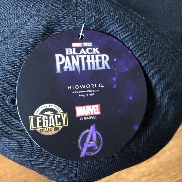 Bioworld Marvel Black Panther SnapBack hat - Picture 3 of 6